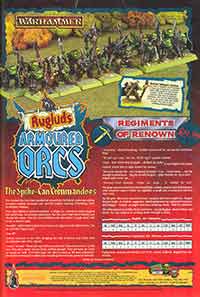 RRD5 Ruglud's Armoured Orcs - The Spike Can Commandos - White Dwarf 95