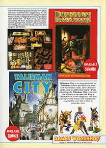 Dungeon Floor Plans / Talisman City - White Dwarf 115