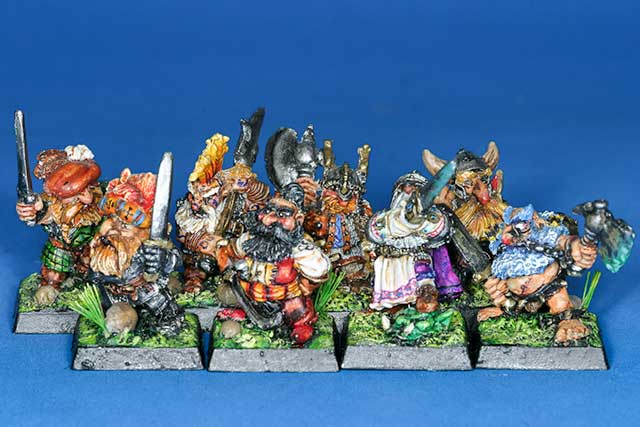 The Eight Dwarf Lords of Legend