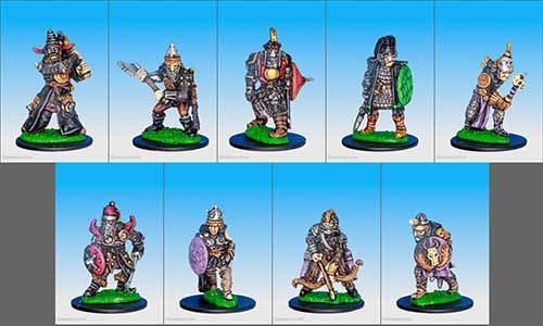 SS3 v2 - The Knights of Chaos painted
