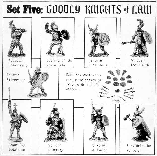 Speciality Set 5 - Goodly Knights of Law - Box Rear