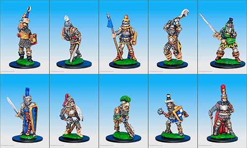 Speciality Set 5a - Warrior Knights of Law painted by Richard Facey