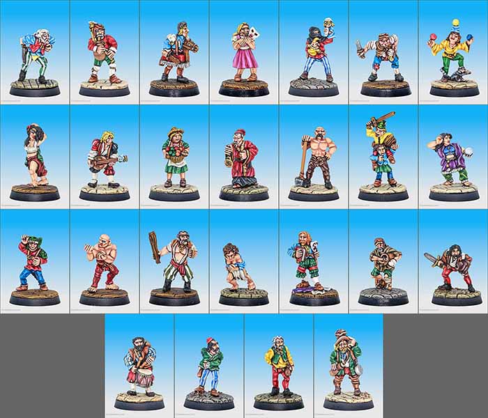 Painted C46 Travelling Players