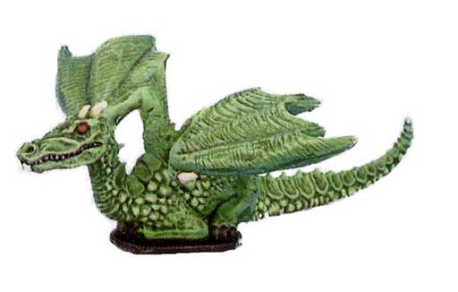 DS5 Young Forest Dragon, painted by Mike McVey - WD96