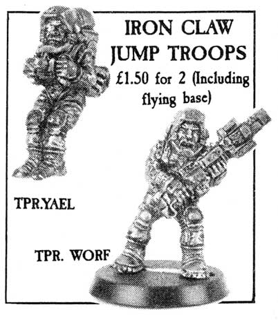 Iron Claw IC2003 Jump Troops - RT2 Flyer (Mar 88)