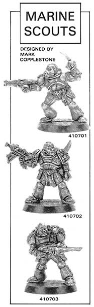 4107 Space Marine Scouts - WD113 (May 89)