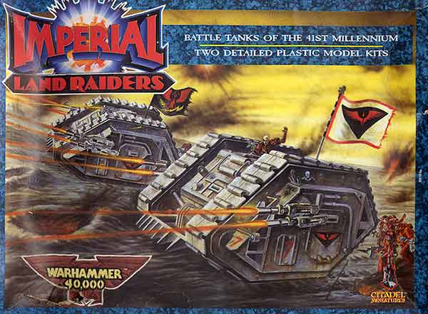 RTB5 Imperial Land Raiders - Box Art