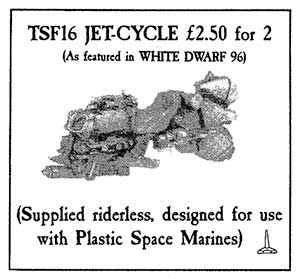 TSF16 Jet Cycle - RT1 Flyer (Feb 88)
