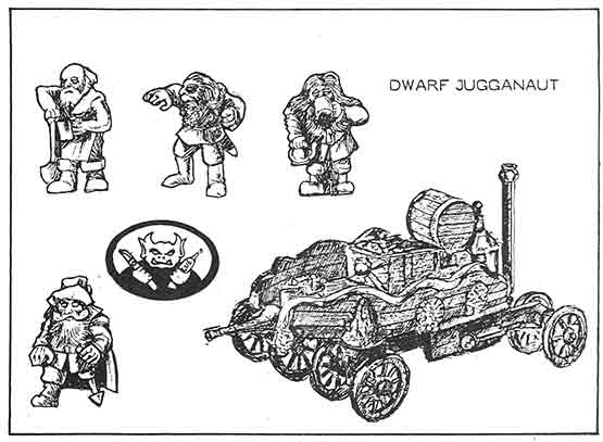 TA2 - Dwarf Juggernaut - August 1984 Flyer