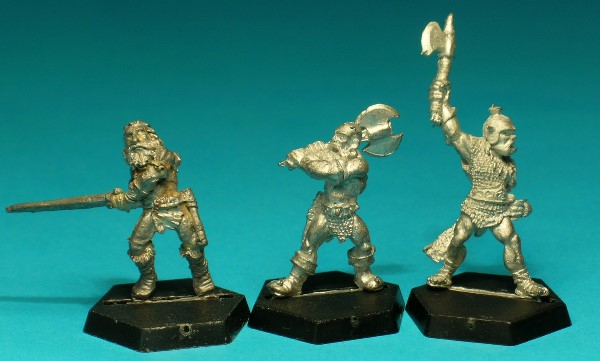 The 3 base pose of the ADD21 Barbarians